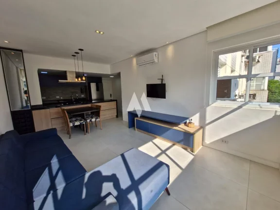 Imagem Flat de luxo com serviços de hotelaria completa no Gonzaga em Santos/sp.
