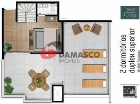 Imagem Cobertura à venda 2 Quartos, 1 Suite, 3 Vagas, Santa Maria, São Caetano do Sul - SP