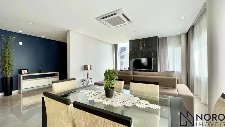 Imagem Casa de Alto Padrão no Condomínio Real Park – 3 Suítes, Vista Panorâmica e Espaç