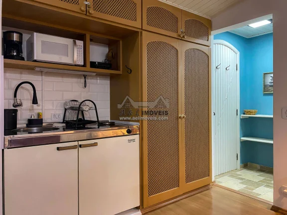 Imagem Studio à Venda em Campos do Jordão — Jaguaribe, Mobiliado e com Jardim