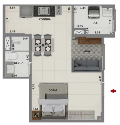 Imagem Imperdível: Apartamento de 3 quartos na Barra Olímpica - RJ, com 102m², suíte e vaga de garagem!