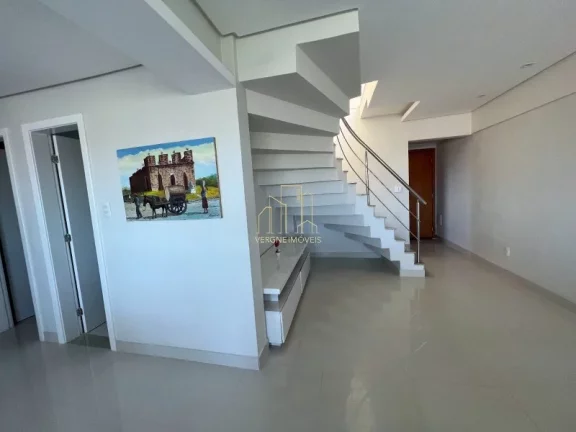 Imagem Excelente cobertura com vista deslumbrante com três quartos e varandão a venda em Lauro de freitas