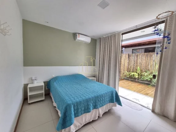 Imagem Village Imbassaí quarto e sala com varanda a 600metros da praia a venda