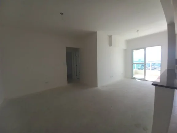 Imagem Apartamento em Praia Grande com vista parcial para o mar, 02 dormitórios