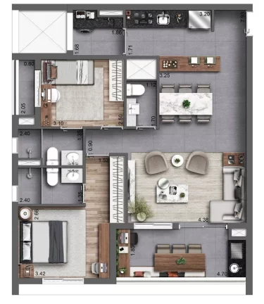 Imagem Autoral Moema - Residencial