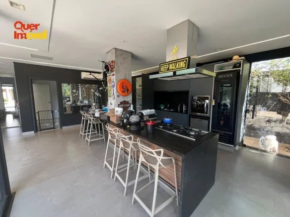 Imagem Casa em Condomínio de Luxo em Ribeirão Preto-SP, Jardim Saint Gerard: 3 suítes, 4 salas, 5 banheiros, 4 vagas, 354m². Venha Conferir!