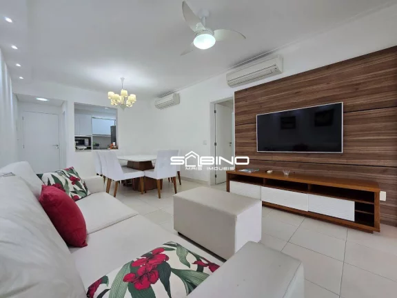Imagem Apartamento para Locação Anual, com 3 dormitórios 2 suítes 128m² - Riviera de São Lourenço, Bertioga SP.