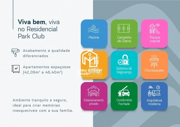 Imagem Apartamento Residencial Park Club - Luziânia GO