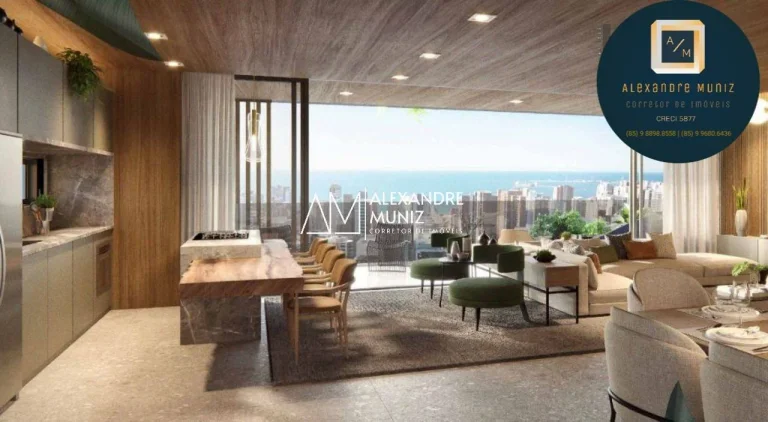 Imagem Villa Lobos, apartamentos à venda, 4 quartos, Meireles, Fortaleza-CE