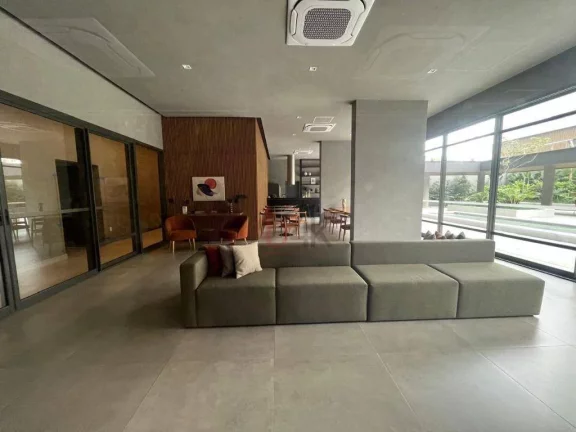 Imagem Apartamento com 34m² com 1 dormitório, 1 banheiro, 1 vaga de Garagem, semi mobiliado - Brooklin