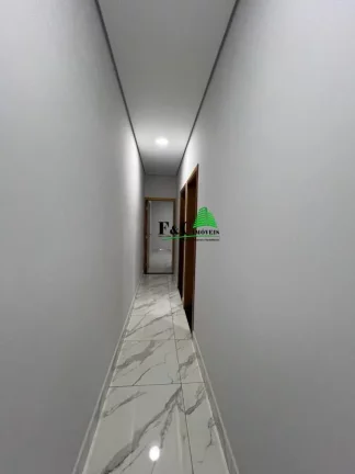 Imagem Casa para Venda em Santa Bárbara D`Oeste, Jardim das Palmeiras, 3 dormitórios, 1 suíte, 1 banheiro, 2 vagas