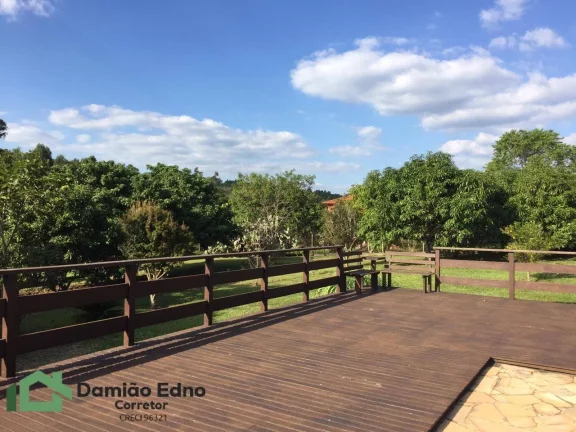 Imagem Chacara com 4100 metros, lago com peixe, churrasqueira, piscina, fogão alen