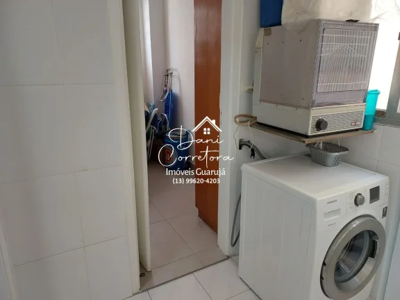 Imagem Apartamento lado praia Enseada, Guarujá-SP! 2 quartos, 2 salas, 2 banheiros, 1 vaga, 77m².