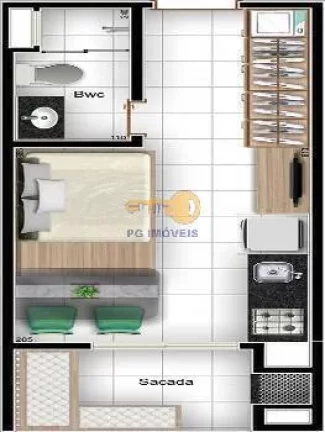 Imagem STUDIO NO BALNEÁRIO CARAVELAS EM MATINHOS A 100M DO MAR
