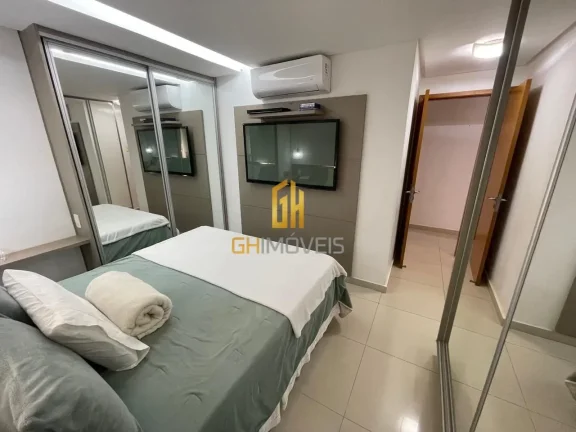 Imagem Apartamento Alto Padrão, mobiliado, no setor Serrinha. 

Completo em armários e decorado. 

- 3 su...