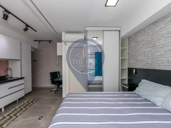 Imagem Studio de alto padrão na Vila Mariana, São Paulo-SP: 1 quarto, 1 suíte, 1 sala, 1 banheiro, 1 vaga - 36m². Venha conferir!