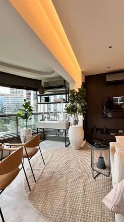 Imagem Flat disponível para venda no Cyrela by Pininfarina no Itaim Bibi, com 49m², 1 dormitório e 1 vaga