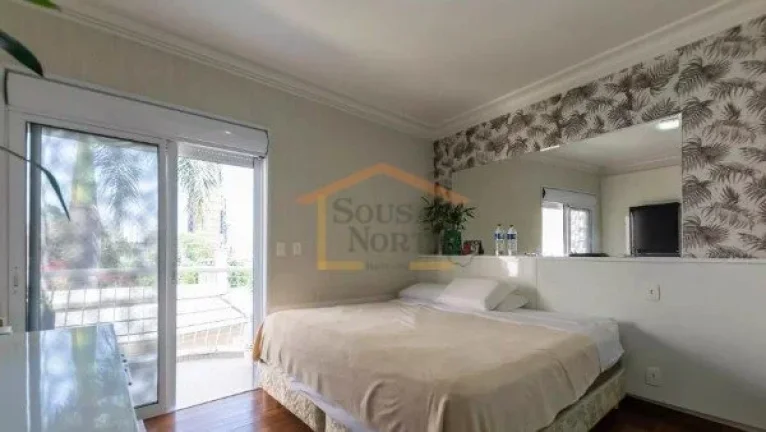 Imagem Casa de condomÃ­nio, com 3 dormitÃ³rios, sendo 3 suÃ­tes, 5 banheiros, possui amplos ambientes, armÃ...