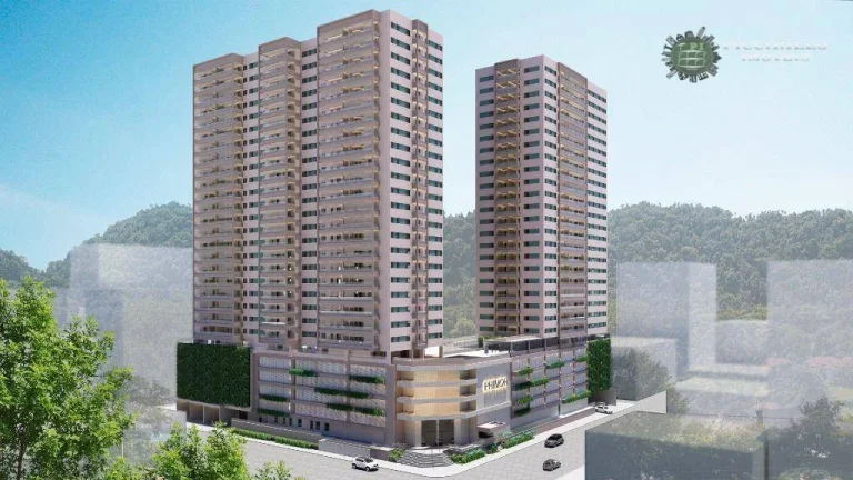Imagem Apartamento com 3 dormitórios à venda, 108 m² por R$ 1.154.479,07 - Canto do Forte - Praia Grande/SP