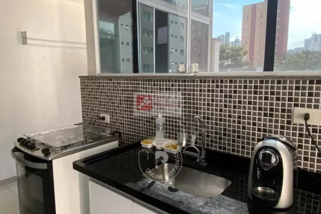 Imagem Cobertura para Venda em Santo André, Vila Valparaíso, 2 dormitórios, 1 banheiro, 1 vaga