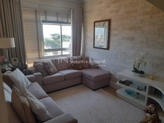 Imagem Cobertura de 280 m², semi mobiliada, no Jardim Chapadão, Campinas-SP. O imóvel oferece amplos e b...
