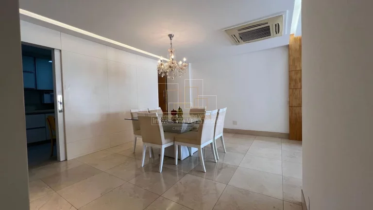Imagem Apartamento de 140 m² com 3 quartos mais closet, varandão integrado, cozinha gra