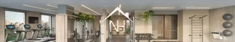 Imagem studio de 21m em Perdizes c/ dormitório/sala, cozinha , Academia, Coworking, Salão de festas, Bar festas, Espaço delivery, Lounge, Fitness, Lavanderia