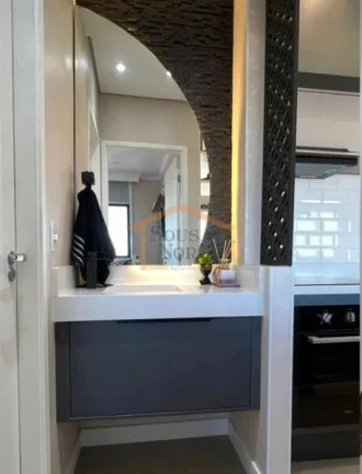 Imagem Apartamento decorado, com projeto assinado por arquiteto, móveis planejados e excelente aproveitame...