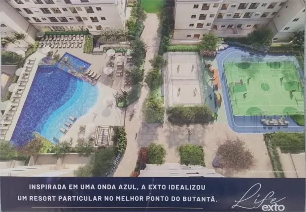 Imagem Apartamento à venda com 3 quartos, sendo 2 suítes, no condomínio Blue Home Resort Jockey, São Paulo - SP