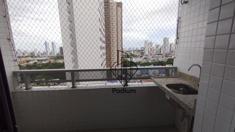 Imagem Apartamento com varanda / sacada gourmet próximo a postos de gasolina, restaurantes e supermercado no bairro Pedro Gondim - AP2237