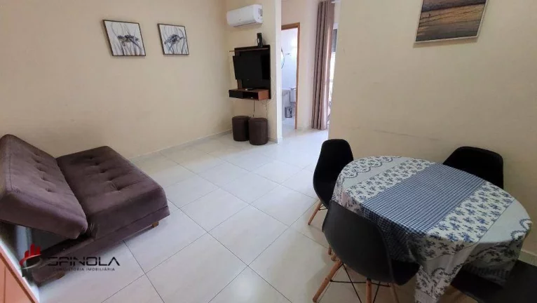 Apartamento com 1 dormitório à venda, 45 m² por R$ 330.000,00 - Mirim - Praia Grande/SP