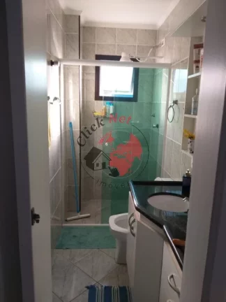 Imagem Apartamento Mobiliado , 3 dorm, 1 suíte, 1 vagas, 115 m2, 3 Quadra da Praia Pernambuco ,bairro enseada, Guaruja