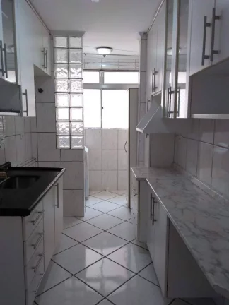 Imagem Apartamento com 3 dormitórios para alugar, 68 m² por R$ 1.942,00/mês - Jardim do Estádio - Santo André/SP