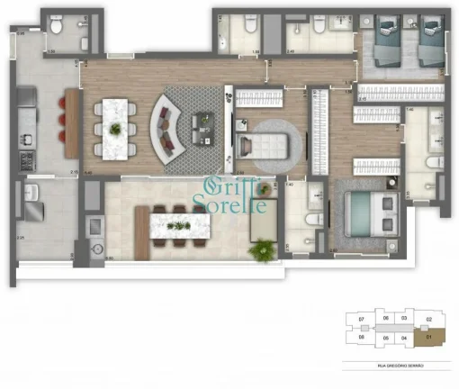 Imagem Apartamento à Venda em Vila Mariana - São Paulo - SP.