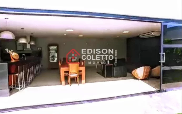 Imagem "Pronto para Morar" Casa no Condomínio Park Campestre com 4 suites com área intima