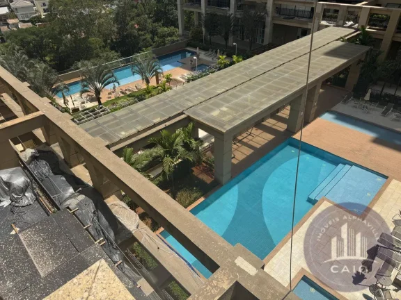 Imagem Apartamento mobiliado 51m² para aluguel, R$ 4.500 mês- Alphaville/SP