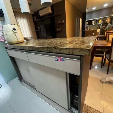 Imagem Apartamento 2 dormitórios, 1 suíte, vaga, no Marapé – Mobiliado e com Lazer Completo