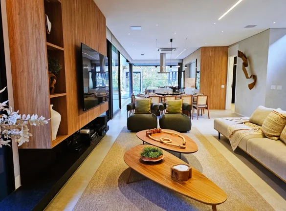 Imagem Luxuosa mansão de 6 quartos e 6 suítes à venda no Riviera de São Lourenço Módulo 15 em Bertioga-SP - 645,07m² de puro requinte!