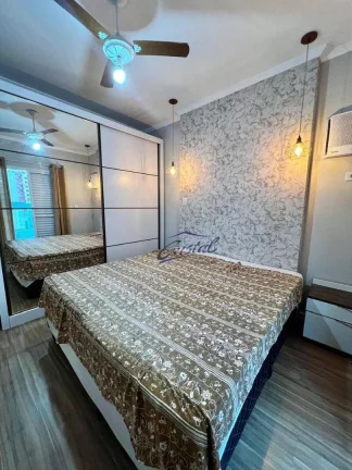 Imagem Apartamento MOBILIADO com 2 dormitórios à venda, 93 m² por R$ 640.000 - Boqueirão - Praia Grande/SP
