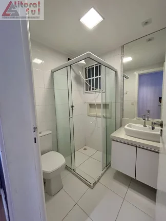 Imagem Venda de Espetacular Apartamento de Luxo com 4 Quartos na Aviação, Praia Grande-SP: 4 Suítes, 2 Salas, 4 Vagas, 194m².