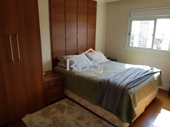 Imagem Vende apartamento de 120m² com 3 dormitórios com duas vagas de garagem em condomínio Clube na Vila Sofia, ao lado da Chácara Flora