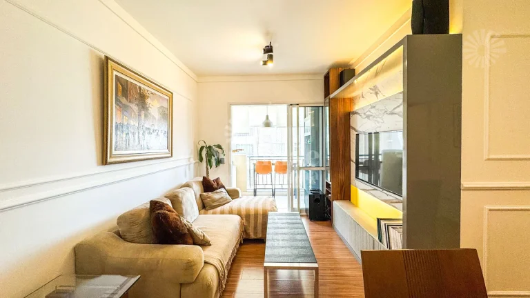 Imagem Apartamento Mobiliado para alugar em Alphaville com 3 quartos e 2 vagas - 84 m² R$8.435,00 pacote - Jardins de Monet - Barueri/SP