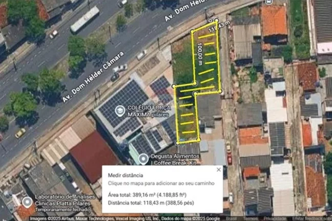 Imagem Terreno em Pilares, 429 m², para venda