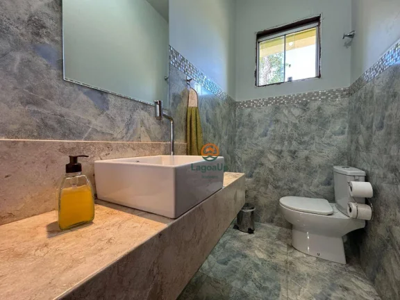 Imagem Casa com 4 dormitórios à venda, 267 m² por R$ 1.100.000,00 - Condomínio Roseiral - Lagoa Santa/MG