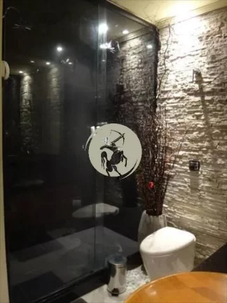 Imagem APARTAMENTO COM VISÃO LATERAL PARA O MAR, MODERNIZADO, COM CONCEITO DE AMBIENTES INTEGRADOS. SALA D...