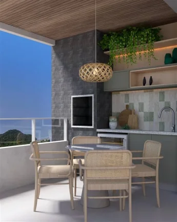 Imagem APARTAMENTO COM 101.54 m² - FORTE - PRAIA GRANDE SP