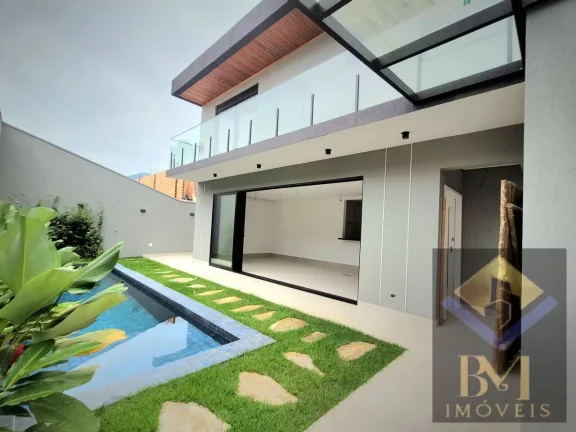 Imagem Belíssima casa assobradada em condomínio fechado
