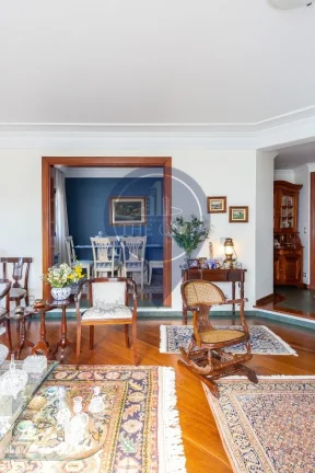 Imagem Apartamento de luxo à venda em Indianópolis, São Paulo-SP: 4 quartos, 3 suítes, 2 salas, 5 banheiros, 3 vagas, 200m².