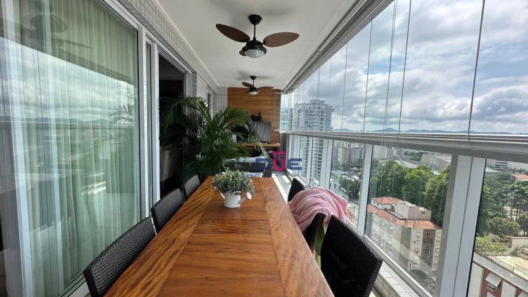 Imagem Apartamento com 3 dormitórios à venda, 159 m² por R$ 2.490.000,00 - Embaré - Santos/SP