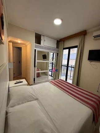 Imagem Flat mobiliado à venda no Gonzaga – 1 dormitório, 41m², localização privilegiada
